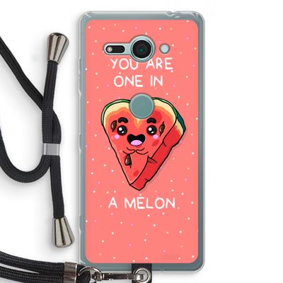 One In A Melon: Sony Xperia XZ2 Compact Transparant Hoesje met koord