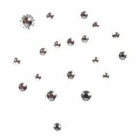 Frontriem Strass steentjes zilver