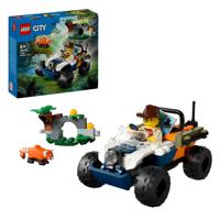 Lego LEGO City 60424 Jungleonderzoekers: Rode Panda-Missie met Terreinwagen