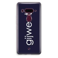 Gijweet: HTC U12+ Transparant Hoesje