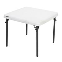 Kindertafel Lifetime Opvouwbaar Wit Staal Plastic 61 x 61 x 53,5 cm