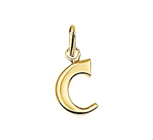 TFT Bedel Letter C Goud