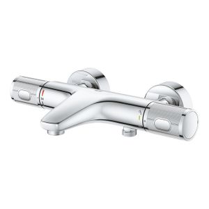 GROHE Precision Feel thermostatische opbouw badmengkraan met vaste uitloop Chroom 34788000