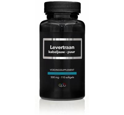 Apb Holland Levertraan kabeljauw puur 500mg