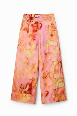 Gebloemde broek Collina Strada - RED - S