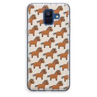 Pony: Samsung Galaxy A6 (2018) Transparant Hoesje