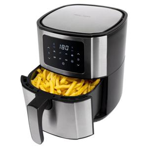 ProfiCook PC-FR 1239 H Enkel 5,5 l Vrijstaand Heteluchtfriteuse Zwart, Roestvrijstaal