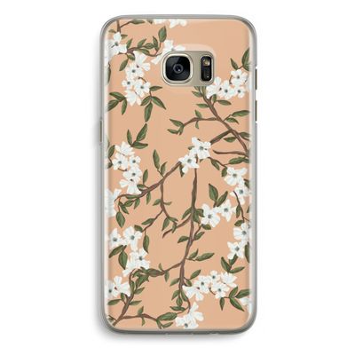Blossoming spring: Samsung Galaxy S7 Edge Transparant Hoesje