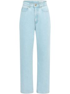 Nina Ricci jean ample à taille haute - Bleu