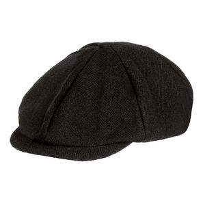 Jaren 20 Peaky Blinders Pet Zwart