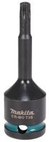 Makita Accessoires Slagschroefbit T35x78mm Impact Black 1/2" VK - E-19803