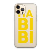 Habibi Blue: iPhone 13 Pro Max Transparant Hoesje