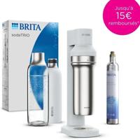 Bruiswatermachine BRITA sodaTRIO - Wit