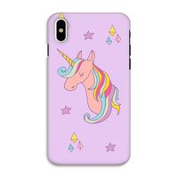 Roze eenhoorn: iPhone XS Tough Case