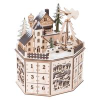 Small Foot - houten adventskalender kerst landschap