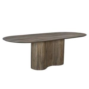 Giga Meubel - Eettafel Mangohout Ovaal - 300x100x77cm - Ava