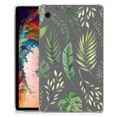 Samsung Galaxy Tab A9 | Siliconen hoesje | Leaves