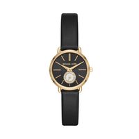 Horlogeband Michael Kors MK2750 Leder Zwart 12mm - thumbnail