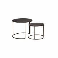 RENEW Salontafel 'Spello' Teakhout, Set van 2 stuks