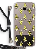 Bananas: Samsung Galaxy J4 Plus Transparant Hoesje met koord