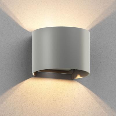 Buitenlamp zwart rond metaal Ip65