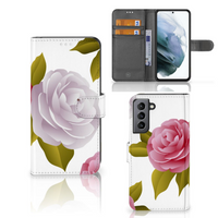 Samsung Galaxy S21 FE Hoesje Roses - thumbnail