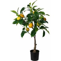 Kunst citrus boom in pot -  citroen - 70 cm - kunstplant - voor binnen