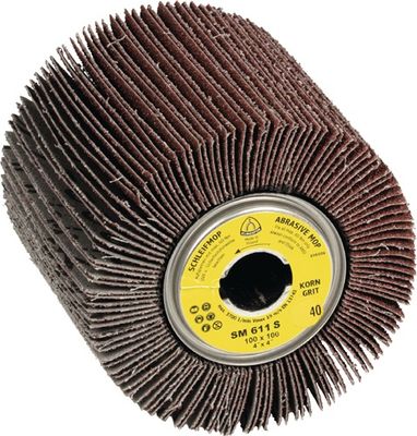 Klingspor Satineerwals | 40 bruin | d.100xB100mm | 19 mm | 1 stuk - 83167 83167
