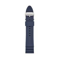 Horlogeband Fossil S221302 Silicoon Blauw 22mm - thumbnail