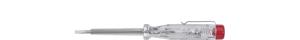 Wiha SB2553 Spanningszoeker 220-250 Volt sleufkop transparant, met clip in blister 3.0 mm - 32201