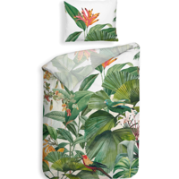 Dekbedovertrek Elisa Katoen Satijn Wit 140x200 Cm Anti Allergie Heckett Lane - Dekbed-Discounter.nl