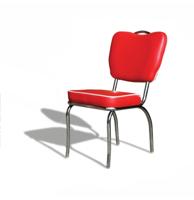 Retro Diner Stoel CO-26 Rood