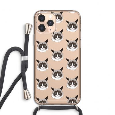 It's a Purrr Case: iPhone 11 Pro Transparant Hoesje met koord