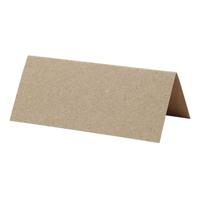 Creativ Company Naamkaarten, afm 9x4 cm, 220 gr, naturel, 20 stuk/ 1 doos