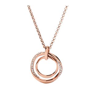 Fossil JF01301791 halsketting Matineeketting Vrouw Roestvrijstaal