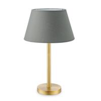Tafellamp Largo - Antraciet - Messing