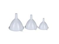 Excellent Houseware Trechters set 3dlg pp wit