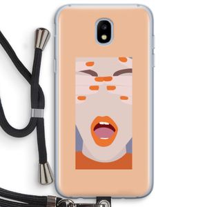 Surprise: Samsung Galaxy J5 (2017) Transparant Hoesje met koord