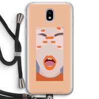 Surprise: Samsung Galaxy J5 (2017) Transparant Hoesje met koord