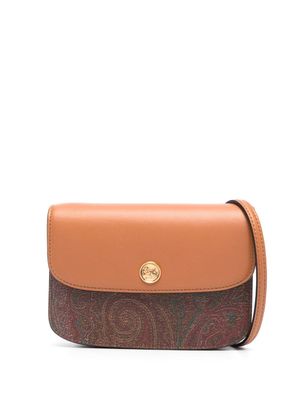 ETRO petit sac à bandoulière Essential - Marron
