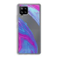 Zweverige regenboog: Samsung Galaxy A42 5G Transparant Hoesje