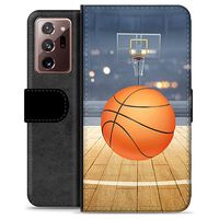 Samsung Galaxy Note20 Ultra Premium Portemonnee Hoesje - Basketbal