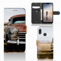 Huawei P20 Lite Telefoonhoesje met foto Vintage Auto - thumbnail