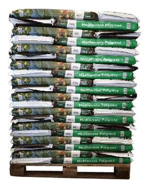 Pallet Mediterrane potgrond 40 liter - Pokon