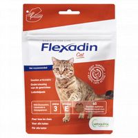 Flexadin Cat Joint Support (60 kauwbrokjes) 3 x 60 tabletten - thumbnail