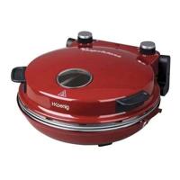 HKoeNIG NAPL350 - Pizza Oven Napoletana - Tot 350°C - 32cm - 1200W - Timer - Keramische stenen kookplaat