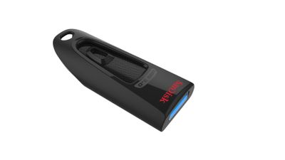 SanDiskUSB Ultra 32GB 100MB/s - USB 3.0 USB-sticks Zwart