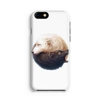 Yin Yang Wolves: Volledig geprint iPhone SE 2020 Hoesje