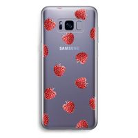 Framboosjes: Samsung Galaxy S8 Plus Transparant Hoesje Framboosjes: Samsung Galaxy S8 Plus Transparant Hoesje