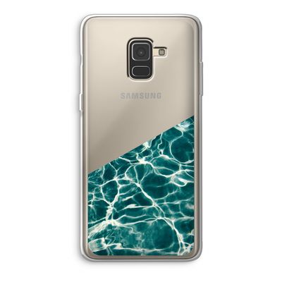 Weerkaatsing water: Samsung Galaxy A8 (2018) Transparant Hoesje